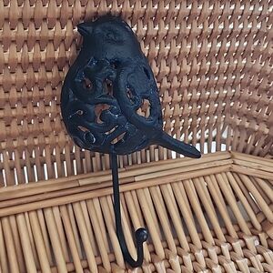 Wrought Iron Bird Hook Hanger